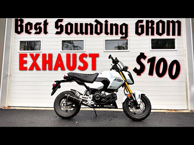 2025 Honda Grom Best CHEAP Exhaust