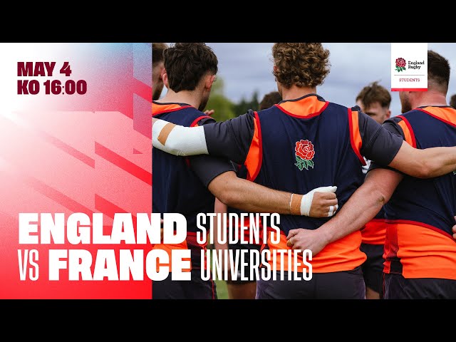 LIVE | England Students v France Universities | Coventry Rugby Club