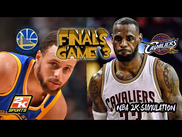 Golden State Warriors VS Cleveland Cavaliers - Game 3 - 2017 NBA Finals - NBA 2K17