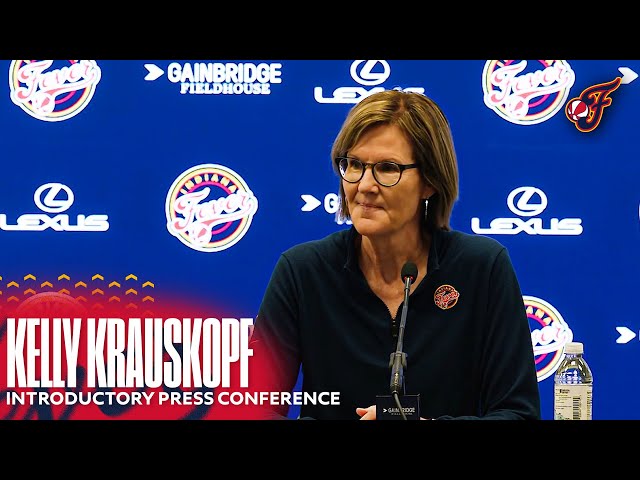 Kelly Krauskopf Introductory Press Conference | Indiana Fever