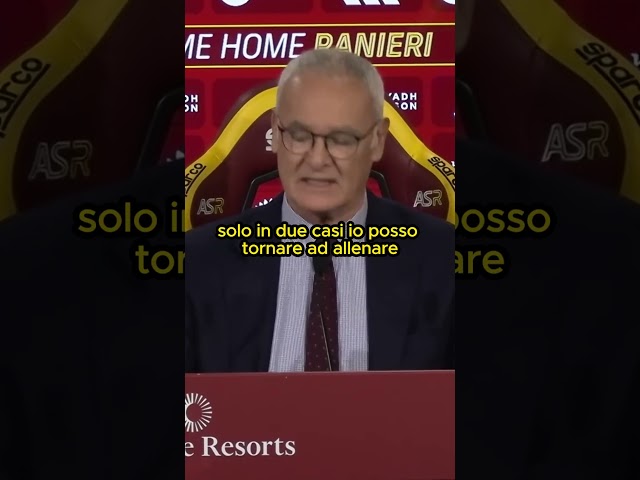 CLAUDIO RANIERI BENTORNATO A CASA