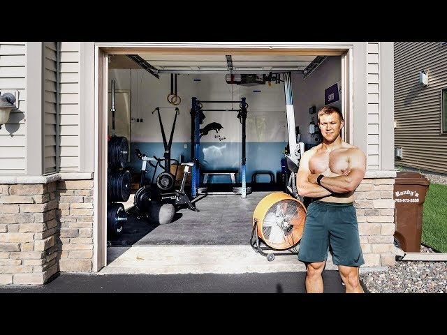 Awesome Budget CrossFit Garage Gym Walkthrough