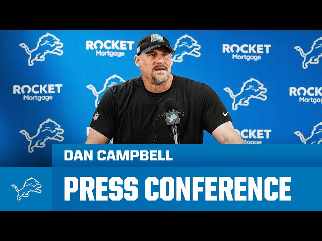 Dan Campbell Press Conference | November 18, 2024