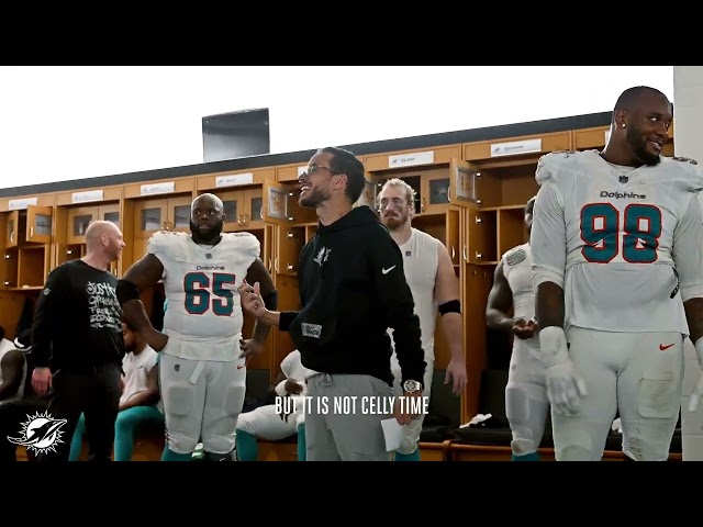 FULL MIKE MCDANIEL LOCKER ROOM SPEECH AFTER WEEK 15 WIN AGAINST NEW YORK JETS | MIAMI DOLPHINS