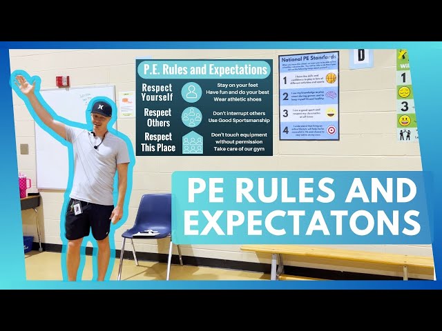 PE Class Rules Expectations and Consequences | First Day of PE |