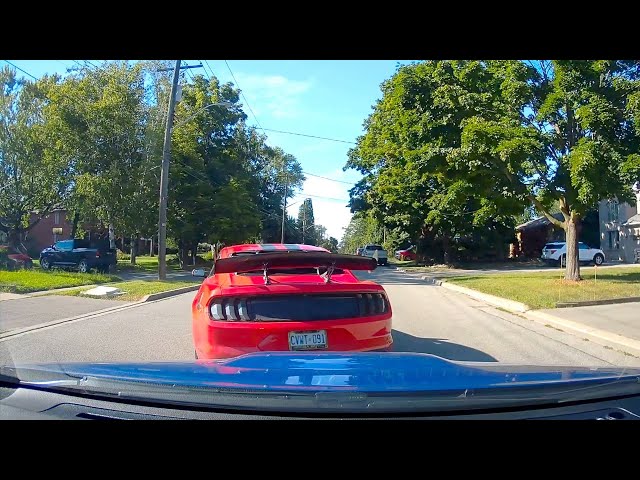 Idiot Mustang Driver Doing Mustang Things