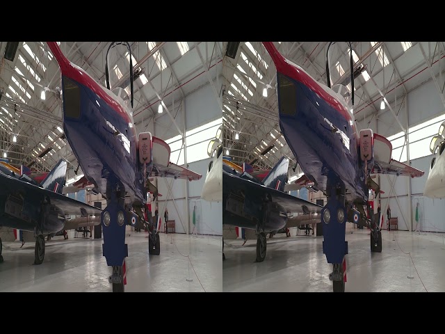 Jaguar at RAF Cosford Qoocam 3d for Quest 3