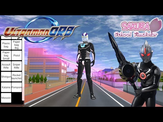 UPDATE KARAKTER SAKURA SCHOOL SIMULATOR - ULTRAMAN ORB NETFLIX - #sakuraschoolsimulator #anakesde