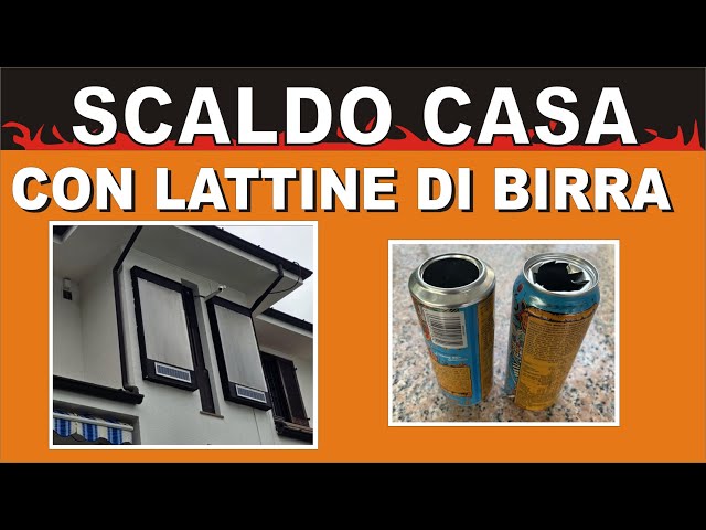 SCALDO CASA CON LATTINE RICICLATE #casa #faidate