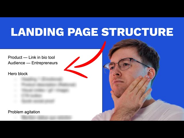 Low Conversion? Use This Landing Page Structure