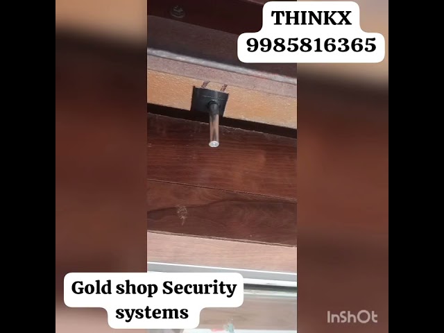 THINKX  is The best security systems for Jewellery shop call for mor details 9985816365