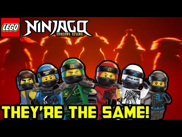 The Forbidden Five ARE the Ninja! 😈 Perfect Ninjago Dragons Rising Parallel!