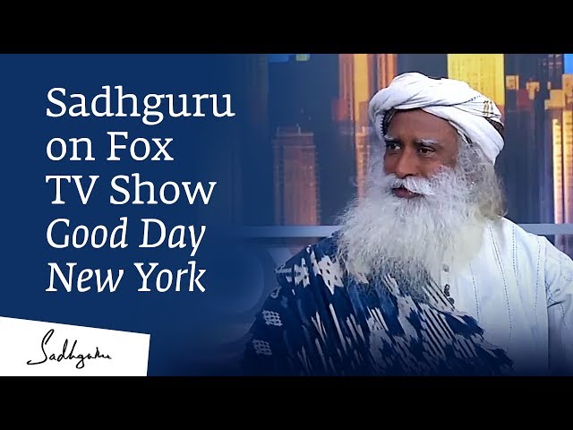 Sadhguru on Fox TV Show Good Day New York