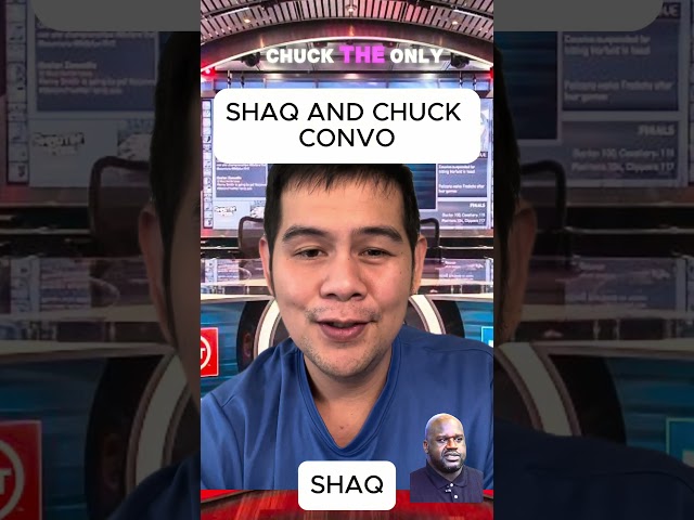 "When Shaq and Chuck go at it, it’s all laughs and no rings for Chuck!