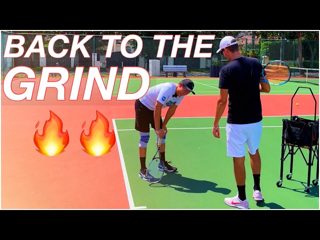 First Intuitive Tennis YouTube Student Comes Back for Lessons