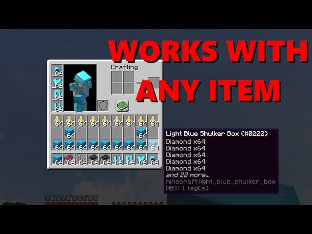 Tutorial: ULTIMATE Minecraft Duplication Glitch for 1.12!