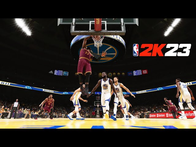 NBA 2K23 PS5 4K Gameplay | 15-16 Cleveland Cavaliers vs 16-17 Golden State Warriors