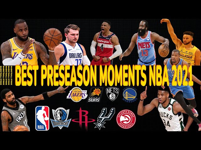 BEST NBA 2021 PRESEASON MOMENTS FROM ALL CLUBS | LeBron, Harden, Curry, Irving, Westbrook, Durant