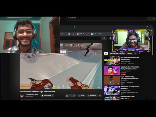 "BIG STREAMER REACTED TO MY VIDEO "❤️❤️@TheSoumyaShankha