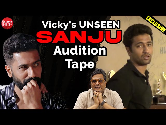 Vicky Kaushal's UNSEEN Audition Tape for SANJU | Mukesh Chhabra | Vicky Breaks Down | Fans Festival