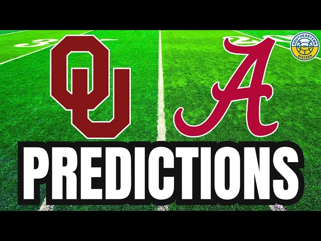 Oklahoma vs. Alabama PREDICTIONS | 2024 College Football Predictions