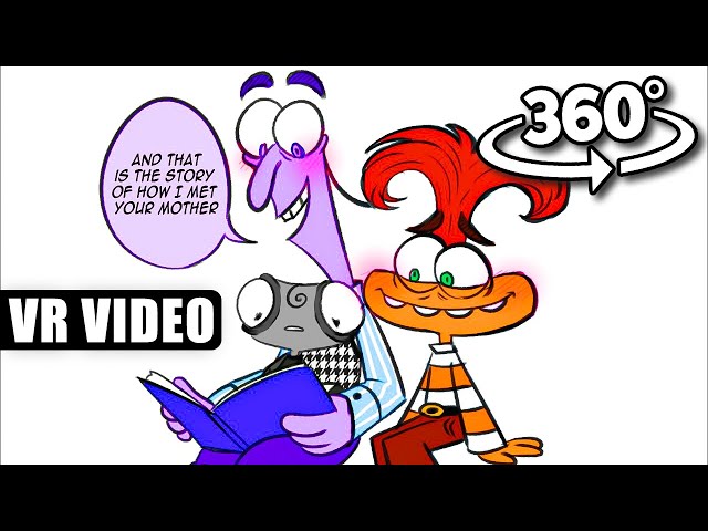 360º VR First Child | Inside Out 2 Comic Dub