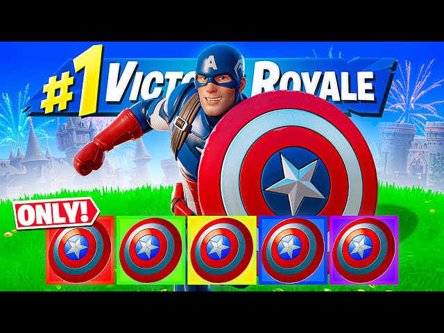 The CAPTAIN AMERICA Challenge in Fortnite! (Season 4)