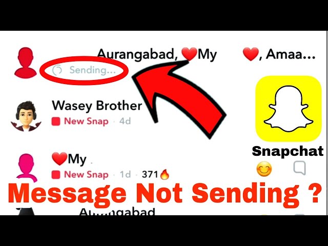 Snapchat Message Not Sending Problem Solve 100% In Android Phone