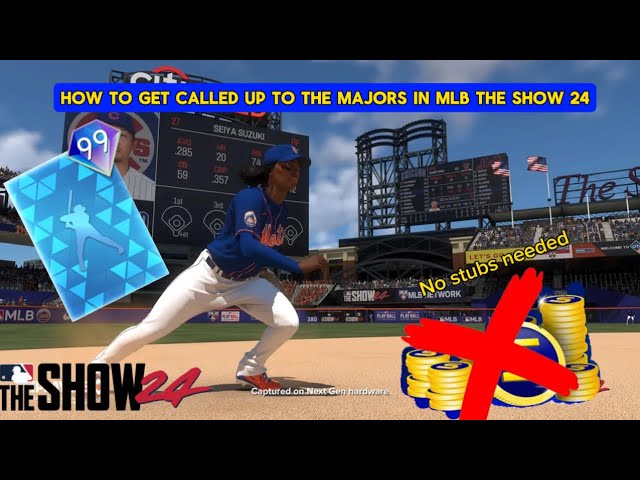 How to get called up to the Majors in MLB THE SHOW 24 (easy method)