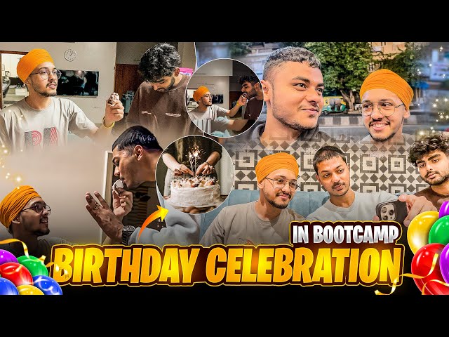 RaGeGoD BIRTHDAY CELEBRATION IN THE BOOTCAMP !! Birthday Vlog 🎂 #bgmi #vlog @Vasista_esports