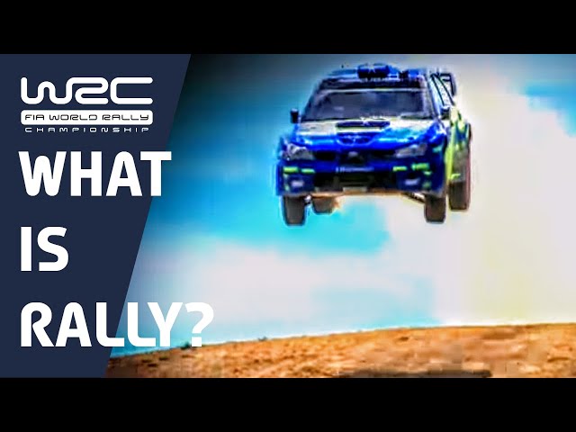 What is Rally? The World Rally Championship explained.