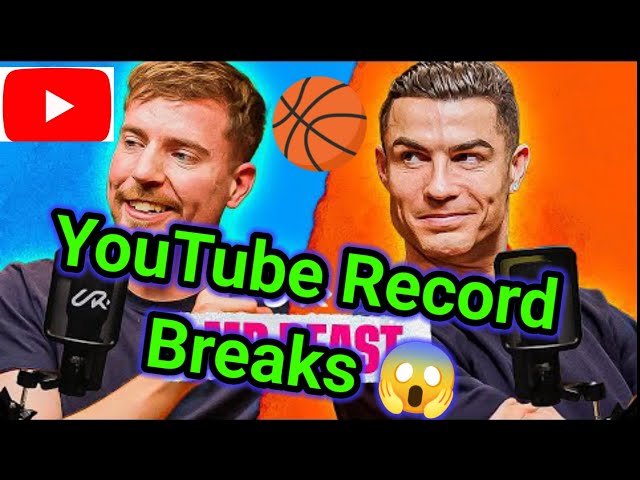 I Meet MrBeast To Break The Internet!! Christiano Ronaldo conoce a MrBeast para romper crazy records