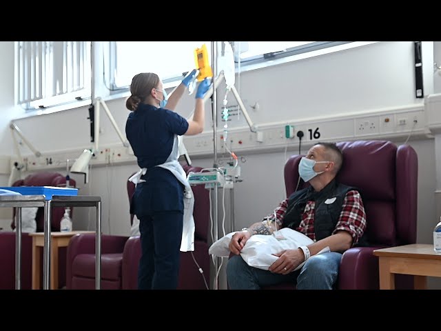 Having chemotherapy and other treatments in the Day Treatment Unit