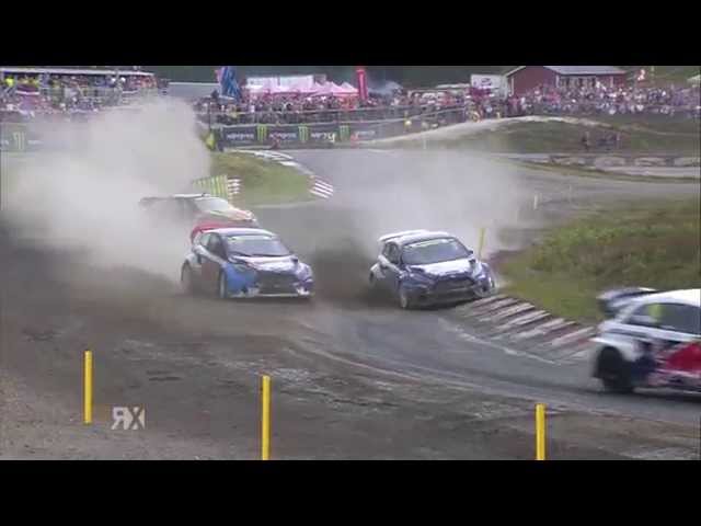 2014 Sweden RX Final Highlights - World RX Rallycross