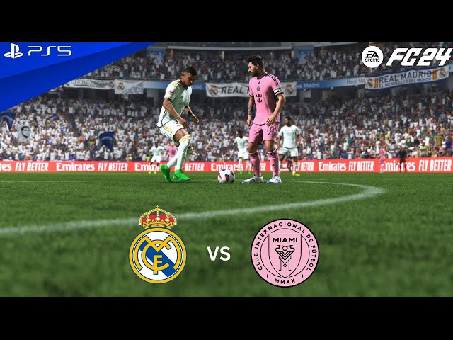 FC 24 - Real Madrid vs Inter Miami | Kylian Mbappe vs Lionel Messi