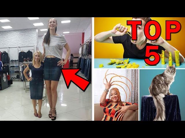 Top 5 NEJŠÍLENĚJŠÍCH neuvěřitelných REKORDŮ z Guinessovy knihy rekordů