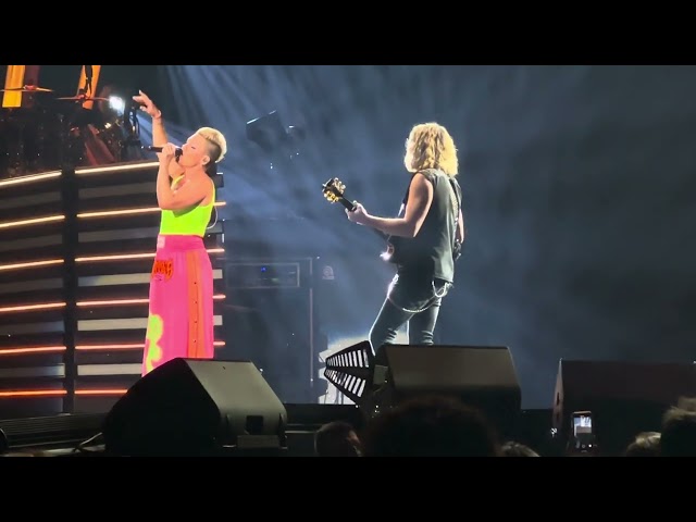 P!nk (and her daughter Willow) - Cover Me in Sunshine (Live at MSG)