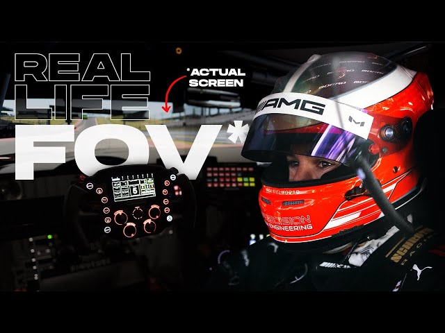 PRO GT3 DRIVER'S REALISTIC FOV GUIDE FOR SIM RACING