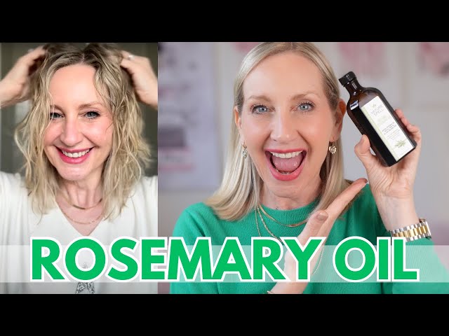 The Amazing Power of ROSEMARY OIL for STRONGER, THICKER AND LONGER HAIR