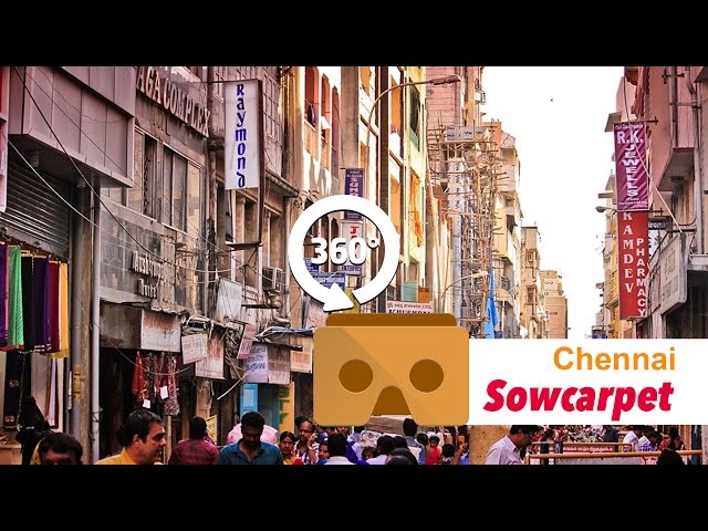 Sowcarpet, Chennai in 360 Degrees #YT360Day|Vikatan 360º