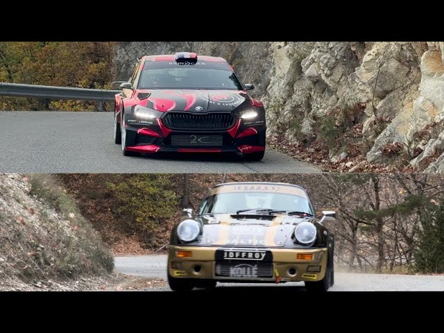 Test Rallye du Var - A.Mosca (Skoda Fabia Rally2) - R.Kolle (Porsche 911)