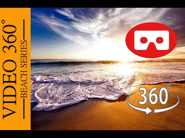 360° Video - Beach Life - 4K HD video