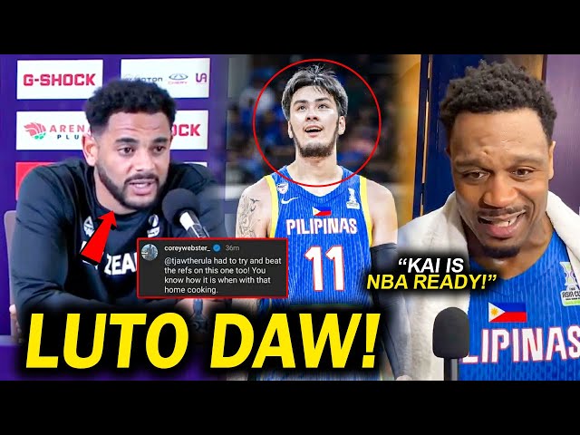 LUTO DAW ANG LABAN! May Parinig si Corey Webster sa Gilas! Bumilod si Brownlee kay Kai Sotto!