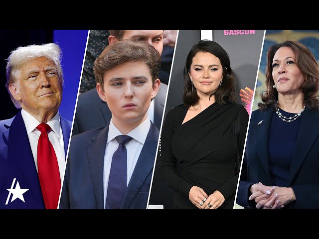 Barron Trump, Selena Gomez & More PASSIONATE PLEAS In 2024 Presidential Election