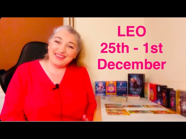 LEO✨”PREPARE For This CHANGE In DIRECTION! 25th - 1st December