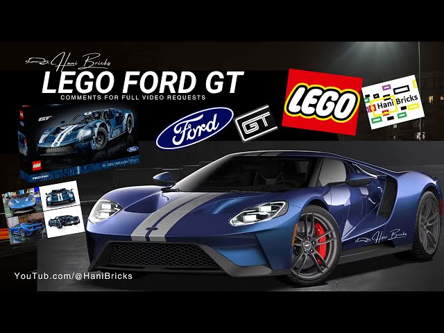 Lego Ford GT Part-1 (Building and testing a LEGO Technic RC Drift Car) #lego #legotechnic