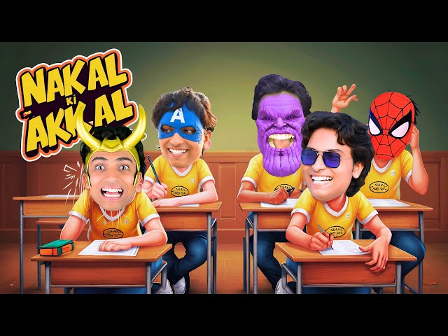 IRONMAN ne ki EXAM ME CHEATING 😱😂😂| @Thetargetsiblings