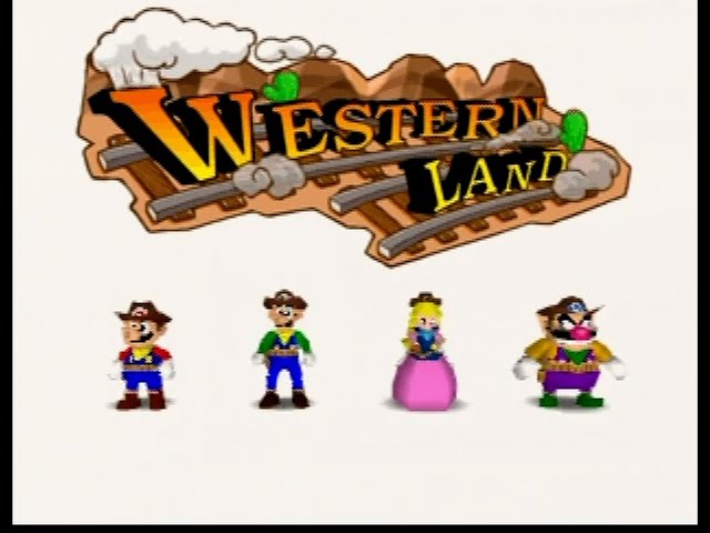 Mario Party 2 Western Land (as Mario)