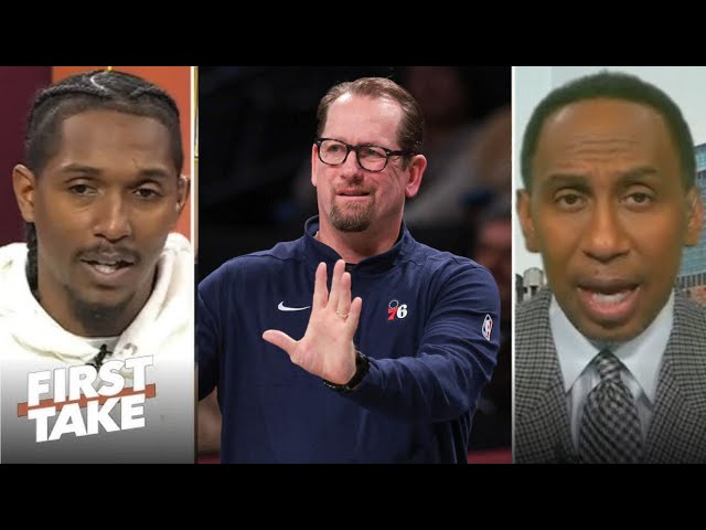 FIRST TAKE | "Fire Nick Nurse!" - Lou on 76ers' 117-111 loss to Grizzlies despite Joel Embiid 35 PTS