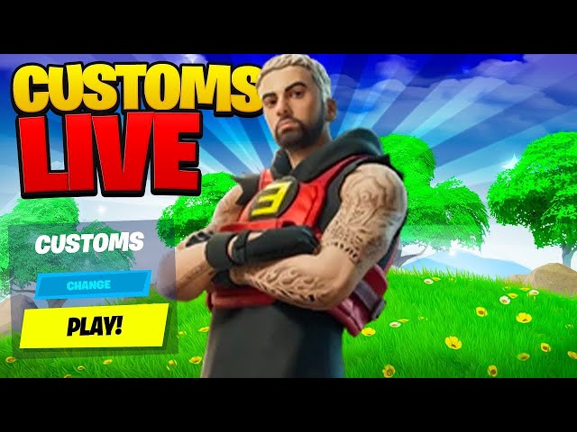 FORTNITE CUSTOMS FASHION SHOW LIVE | CUSTOM MATCHMAKING SCRIMS